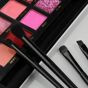 Ensemble de 8 à 20 pinceaux de maquillage doux et moelleux pour fard à paupières, détails, correcteur, blush, poudre libre, fond de teint, illuminateur – Outil de beauté - Product Image 3