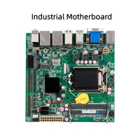 Venta Directa de Fábrica, Placa Base Mini ITX H310 LGA1151 para CPU de 6ª y 9ª Generación, DDR4 64GB, LAN Gigabit Dual, 12 Puertos COM