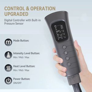 Botas de Masaje de Piernas con Compresión de Aire y Diseño de Cremallera, Masajeador de Piernas Inteligente, Terapia de Masaje de Pantorrillas y Pies - Product Image 3