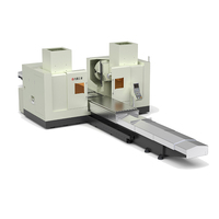 Tour CNC de haute précision, centre d'usinage horizontal à double tête, lourd, grand tour CNC