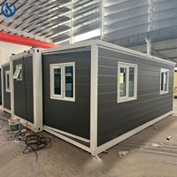 Rumah Kontainer Modular Prefabrikasi Portabel Honlu 2-4 Kamar Tidur Bengkel Kamar Mandi Rumah Bar |   Desain Modern Abad Pertengahan