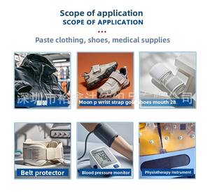 Ingrosso gancio elastico autoadesivo e legante per cavo Non peloso Velcroes e cinturini sportivi - Product Image 4