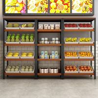 Étagère étagère de rangement vitrine diagonale affichage gâteau fruits centre commercial cadeau magasin de chaussures supermarché snack rack armoire à jouets
