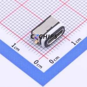 HYCW196-USBD05-720B USB Connector SMD Connector Micro-B Female Horizontal Mount 5P - Product Image 1