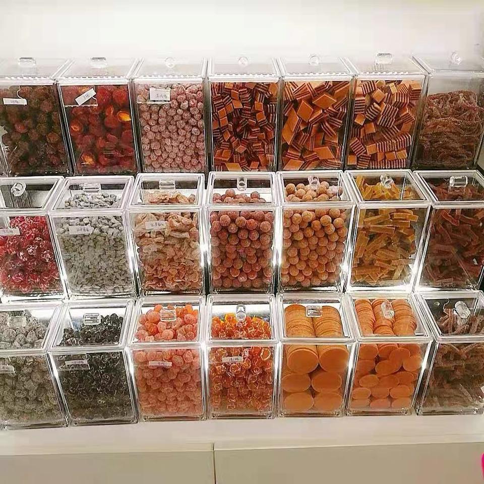 Ecobox Recycled Plastic Food Grade Pick and Mix Airtight Candy ...
