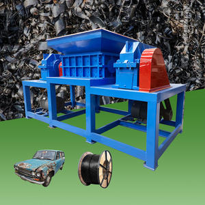 Scrap Metal Double Shaft <b>Shredder</b> Crusher Machine Metal <b>Shredder</b> Machine - Product Image 3