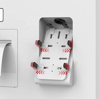 paiement au sol de 32 pouces kiosque tactile double face pour self machine kiosque de commande de nourriture pour restaurants