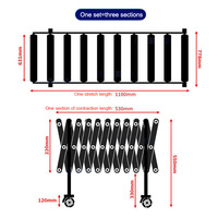Système de chargement automatique de navires en vrac Convoyeur à rail de guidage incurvé en acier inoxydable Ligne de téléstaqueur flexible Convoyeur à rouleaux de 35mm