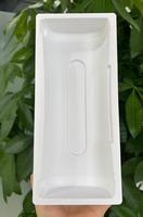 Plateau en pulpe moulée biodégradable sans PFAS, écologique, couleur personnalisée, emballage en pulpe de papier pour cosmétiques, électronique, cadeaux