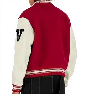 Veste d'hiver de qualité supérieure pour homme conçue avec l'esthétique intemporelle d'une veste Letterman - Product Image 3