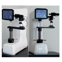 ASTM/ISO Standard Universal Hardness Tester Rockwell Brinell Vickers 3 Kinds Automatic Loading/Dwell/Unloading Max 187.5kgf