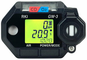 NUEVO EN STOCK GasWatch 3 GW-3 HS CO C-O2 CX Monitor de Gas Portátil Individual/Doble CO, H2S, O2, CO/O2 - Product Image 2