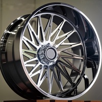 Rines Speedmega de Aluminio Forjado para Camionetas, Diseño Cóncavo, 20-26 Pulgadas, Multirradio, 6X139.7, Acabado Brillante, para Todoterreno, Compatibles con GMC