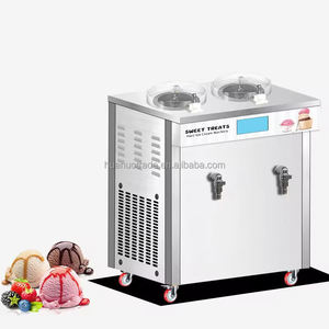 Machine à crème glacée avec batterie incluse, garantie 1 an - pour les stands de marché nocturne, les boutiques de desserts, les salons de thé - Product Image 1