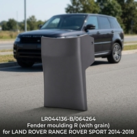 Moulure de pare-chocs de remplacement direct LR044136-B/064264 R (avec grain) pour LAND ROVER RANGE ROVER SPORT 2014-2018