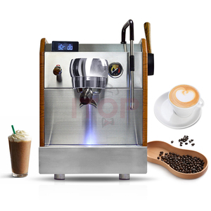 <span class=keywords><strong>Machine</strong></span> à café à <span class=keywords><strong>Grain</strong></span> de bois, pompe à Vibration 1500W <span class=keywords><strong>Machine</strong></span> à café expresso commerciale entièrement automatique - Product Image 4