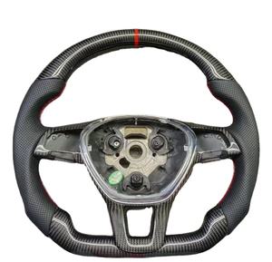 <span class=keywords><strong>พวงมาลัย</strong></span><span class=keywords><strong>ส</strong></span>ปอร์ตคาร์บอนไฟเบอร์แบบ<span class=keywords><strong>ส</strong></span>ั่งทำสำหรับ VW gol 3 Spoke ด้ามจับ350มม. ดีไซน์ทรงแบน - Product Image 6