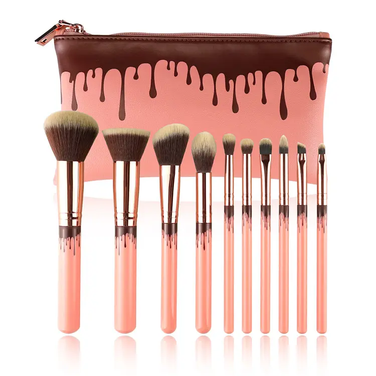 Premium Synthetic Private Label New Gothic Style Luxury Makeup Brush Set Oem Makeup Brushes