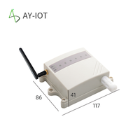 Systèmes d'alarme de capteur de température et d'humidité sans fil LoRaWan de haute qualité et sensibles pour une utilisation intérieure et extérieure