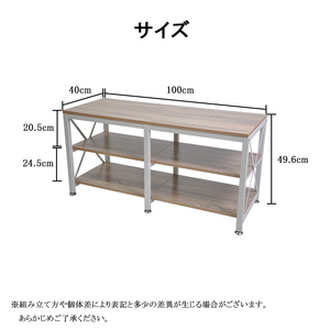 Meuble de rangement pour <span class=keywords><strong>chaussures</strong></span> en chêne et fer, style industriel moderne, 3 niveaux, avec siège, pour salon - Product Image 6