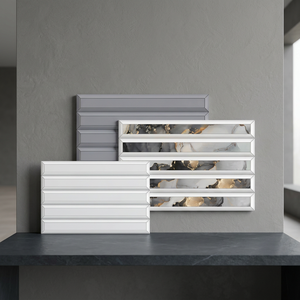 Carreaux muraux en céramique de designer élégants 12x18 (300x450mm, 200x300mm) pour salle de bain, cuisine, extérieur, hall, centre commercial - Prix avantageux en promotion - Product Image 1