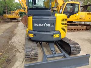 Excavadora de orugas Komatsu PC55 usada Original de Japón, serie Mini Boutique, certificado CE/EPA, a la venta - Product Image 3