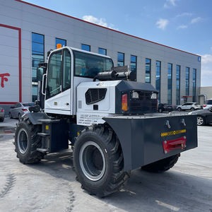 모든 지형 4wd 지게차 제조업체 3 톤 헤비 듀티 디젤 모든 지형 지게차 과급 엔진 취급 트럭 판매 - Product Image 5