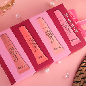 Traitement des lèvres au peptide personnalisé marque privée baume à lèvres brillant traitement support magnétique en silicone <span class=keywords><strong>4</strong></span> packs de traitement des lèvres au peptide - Product Image 3