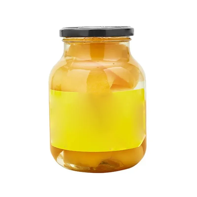 Botol Kreatif kosong stoples kaca untuk teh buah selai madu acar sayuran 150 ml 500 ml 1000 ml