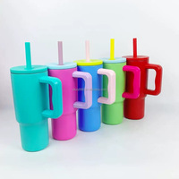 Offre Spéciale – Gobelet de Voyage Minimaliste Écologique en Acier Inoxydable 304 Isolé de 40 oz, Bouteille Isotherme à Double Paroi, Tasse à Café avec Couvercle Coulissant