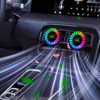 Diffuseur d'arômes pour voiture avec commande vocale, recharge USB, lumière rythmique, lampe musicale RGB pour voiture