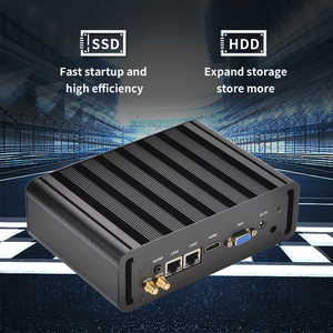 휴대용 팬리스 미니 산업용 PC i5 4200U i7 4500U 저전력 win10 11 i7 마이크로 PC 미니 컴퓨터 - Product Image 5