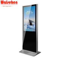 Affiche flexible de totem de PC intégré d'écran tactile de Solution d'affichage numérique de publicité d'intérieur commerciale d'affichage à cristaux liquides