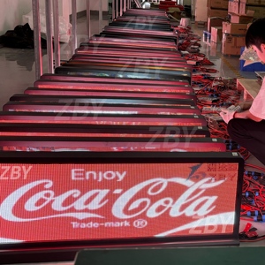 車の屋根広告タクシー<span class=keywords><strong>LED</strong></span>スクリーンメッセージディスプレイ防水屋外プログラム可能スクロールタクシートップ<span class=keywords><strong>LED</strong></span>ディスプレイ - Product Image 6