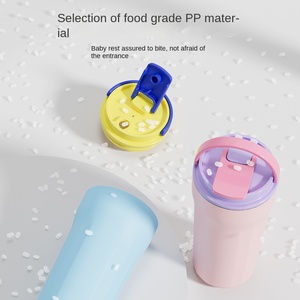 Vaso de Plástico PP General para Niños con Asa, Portátil, para Uso en Exteriores y Automotriz, Bebida Directa, Resistente a Altas Temperaturas - Product Image 2