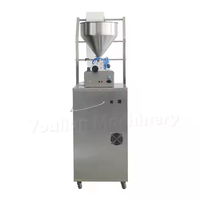 Machine de remplissage, de scellage et d'emballage automatique de liquides et de pâtes FYL-100, PLC, acier inoxydable, pour aliments, cosmétiques, sauces, miel, shampooing