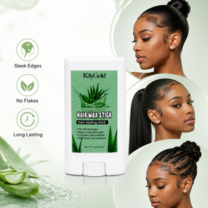 Cire coiffante en stick 15g à tenue forte et contrôle de la forme pour cheveux rebelles, frisés et contrôle des bords de la chevelure, Fourniture B2B - Product Image 1