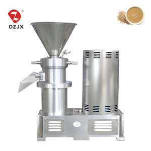 Broyeur colloïdal industriel en acier inoxydable DZJX, capacité personnalisée de 100 à 500 kg/h pour le broyage humide et <span class=keywords><strong>sec</strong></span> des arachides et des graines de sésame - Product Image 3