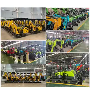 Gratis Verzending!!! Epa/Euro 5 Chinese Gebruikte Minigraafmachine 2ton 1ton 1.7 Ton Graafmachine Cabine Mini Digger Te Koop