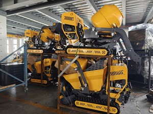Produits les plus vendus : Camion malaxeur à béton sur chenilles compact Htm-300, 6,5 CV, haute efficacité, neuf - Product Image 5