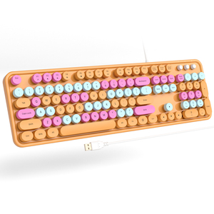 MOFii con cable de tamaño completo para Gamer, juego de teclado de ratón de escritorio y auriculares, conjunto combinado de alfombrilla de ratón, teclado para ordenador PC - Product Image 4