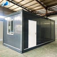 Zhongnan Petite maison détachable de luxe personnalisée de 20 pieds Maison modulaire de conteneur portable Maisons préfabriquées avec cuisine et salle de bain