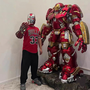Escultura Luminosa de <span class=keywords><strong>Hulk</strong></span> Buster Blindado Anti-<span class=keywords><strong>Hulk</strong></span> a Gran Escala de Iron Man de Marvel, Decoración para Sala de Estar - Product Image 4
