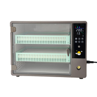 Incubateur à œufs entièrement automatique à haut taux d'éclosion, capacité de 50 œufs, type à rouleaux, petit incubateur à œufs automatique