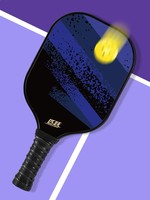 Ensemble de raquettes de pickleball en fibre de verre PIYUE, planche à haute élasticité, offensif et défensif, approuvé par l'USAPA, débutant, intermédiaire