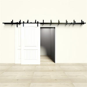 Thanh Ray Trên Cửa Trượt Bằng Thép Cacbon/Nhôm Bán Chạy Nhất Thanh Treo Cửa Chuồng Cổ Điển Cho Nhà Kho - Product Image 4