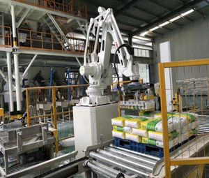 Artificial Intelligence <strong>Robot</strong> Multi Function 15KG 25KG 30KG Pellet Bag Packaging <strong>Robot</strong> Palletizing Machine - Product Image 6