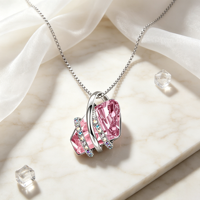 Colliers à chaîne maille gourmette avec pendentif géométrique en cristal pierre de naissance multicolore, plaqué or, délicat, cadeau d'anniversaire, bijoux de mode quotidiens