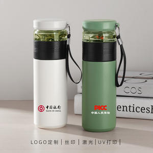 Taza infusora de té de acero inoxidable MHD-20230 304, aislada, con filtro, tapa de rosca, portátil, para el hogar, la oficina, el coche y exteriores - Product Image 5