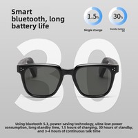 Lunettes de soleil noires pour femmes et hommes, protection UV400, verres catégorie 3, monture intégrale TR90, lunettes intelligentes AI, sports de plein air